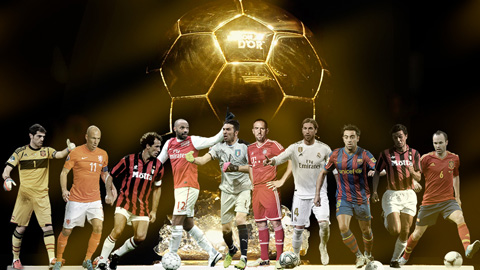 Đội hình các danh thủ chưa bao giờ giành Quả Bóng Vàng: Tiếc cho Henry, Xavi, Iniesta