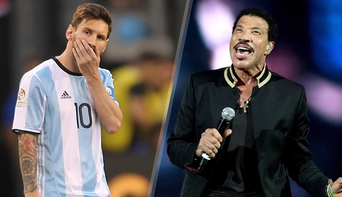 Vì hâm mộ Lionel Richie, ông Jorge đổi tên con trai thành Lionel Messi.