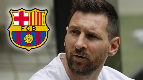 Messi 'trở lại' Barcelona
