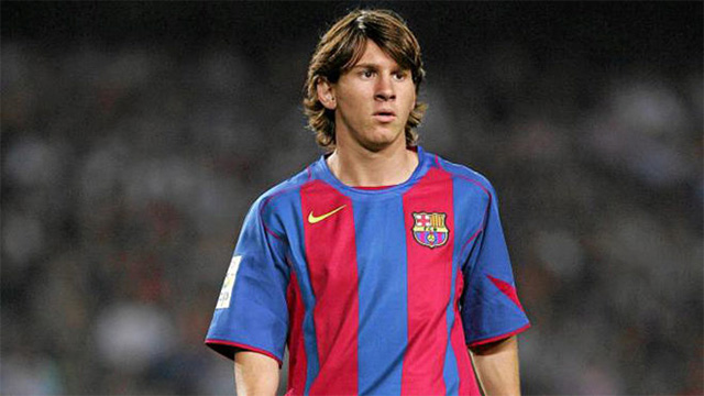 Messi đã gắn bó với Barca từ khi còn là cậu nhóc