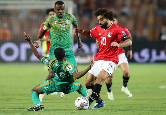 Salah rực sáng ở chiến thắng đầu tiên của Ai Cập tại vòng loại World Cup
