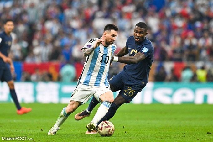 Marcus Thuram có dịp tái ngộ Messi ở trận chung kết World Cup 2022