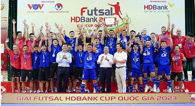 Thái Sơn Nam giành chức vô địch cúp futsal Quốc gia