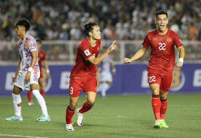 Trận thắng Philippines là khởi đầu khá ổn của tuyển Việt Nam. Ảnh: Hoành Linh 