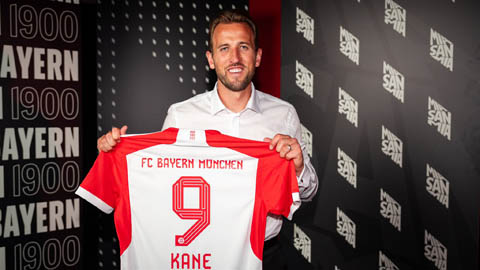  Kane chuẩn bị phá kỷ lục.... bán áo ở Bayern