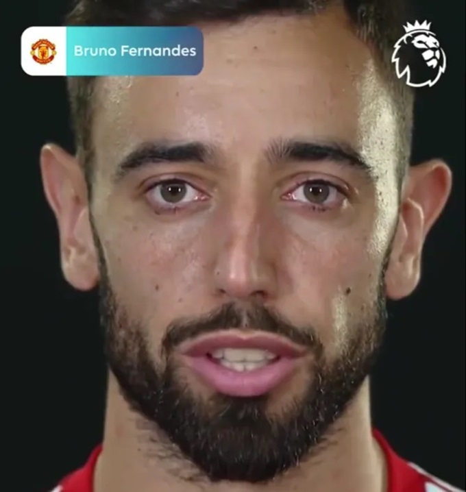 Bruno Fernandes hướng dẫn đọc đúng tên trong video do Premier League sản xuất