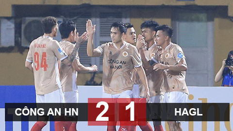 Kết quả CAHN 2-1 HAGL: Chủ nhà ngược dòng