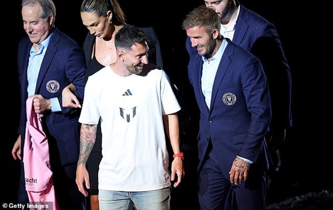 Messi có mối quan hệ thân thiết với Beckham từ khi khoác áo Inter Miami