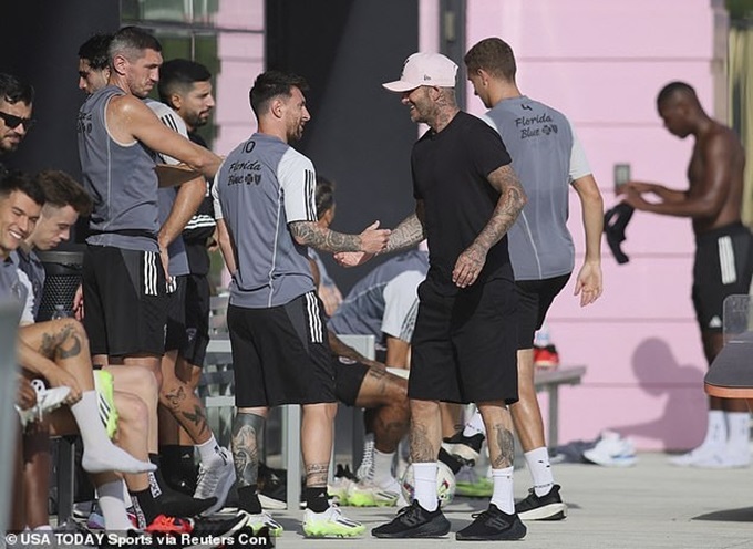 Beckham muốn tới sân tập để chiêm ngưỡng Messi
