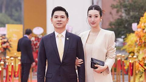 Hoa hậu Đỗ Mỹ Linh giúp chồng chủ tịch vào vai khiến bầu Hiển không ngờ