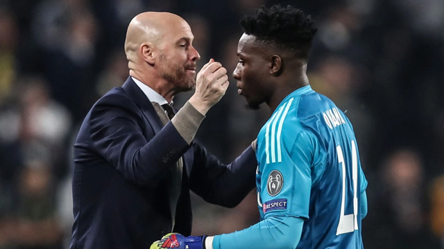 Andre Onana vừa được ông thầy Ten Hag bênh vực