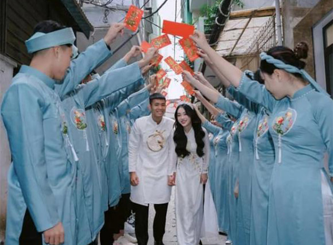 Giáp Tuấn Dương âm thầm tổ chức lễ ăn hỏi và kết hôn bạn gái Vũ Minh Anh 