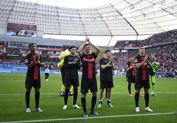 Leverkusen đang bay cao tại Bundesliga mùa này
