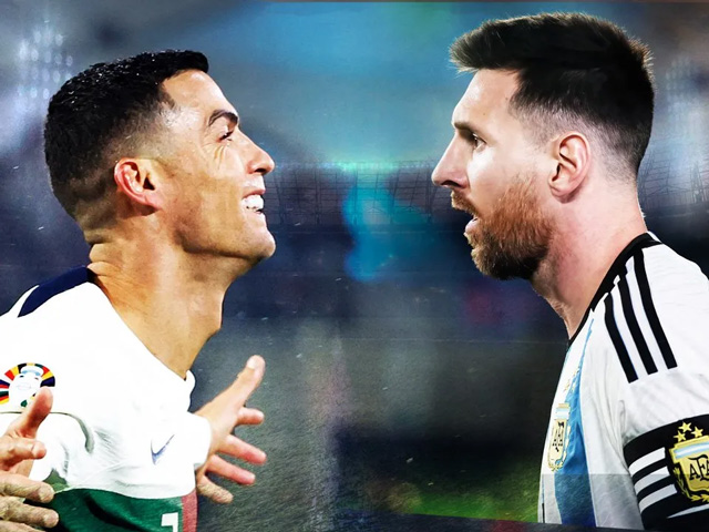 Messi lại hít khói Ronaldo