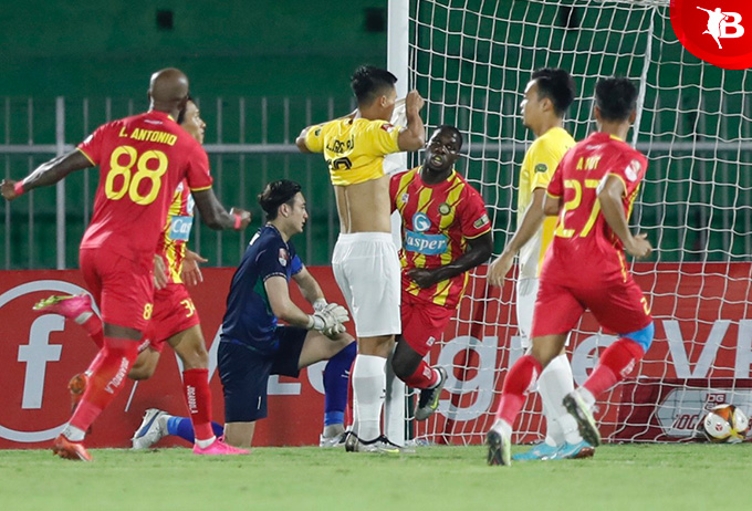 CLB Thanh Hóa vượt lên dẫn 3-0 trước CLB Bình Định 