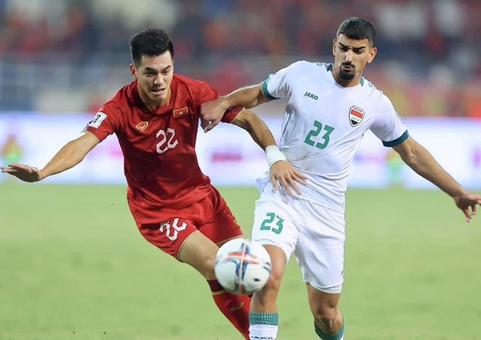 Merchas Doski hy vọng ghi được bàn thắng vào lưới Filip Nguyễn tại Asian Cup 2023