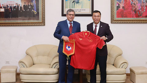  Đại sứ đặc mệnh toàn quyền Brazil tại Việt Nam ngỏ ý đưa tuyển trẻ Brazil sang Việt Nam thi đấu 