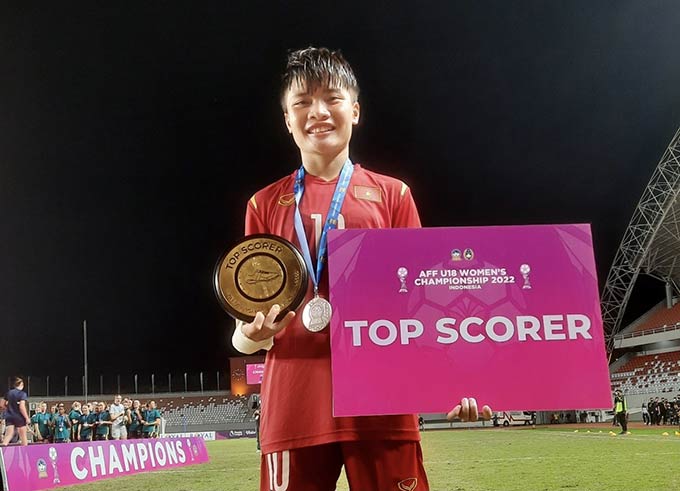 Minh Chuyên đang có khởi đầu ấn tượng ở sự nghiệp bóng đá chuyên nghiệp - Ảnh: VFF
