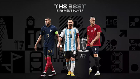 Messi, Haaland, Mbappe lọt đề cử Top 3 FIFA The Best 2023