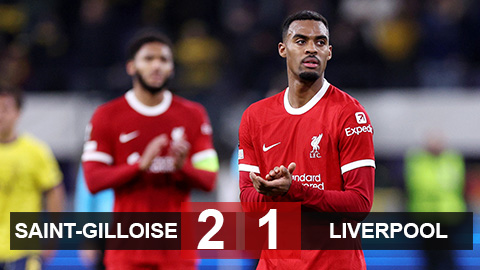 Kết quả Union Saint-Gilloise 2-1 Liverpool: Tung đội hình trẻ, Liverpool bại trận trước Saint-Gilloise