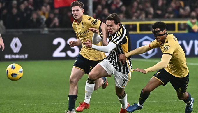 Chiesa ghi bàn nhưng không thể giúp Juventus có chiến thắng