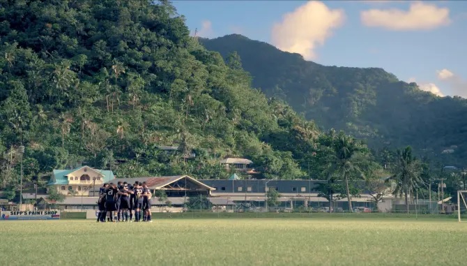  American Samoa từng thi đấu trên một SVĐ như vậy