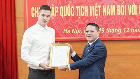 Filip Nguyễn cảm ơn Chủ tịch nước, mong muốn đóng góp cho bóng đá Việt Nam
