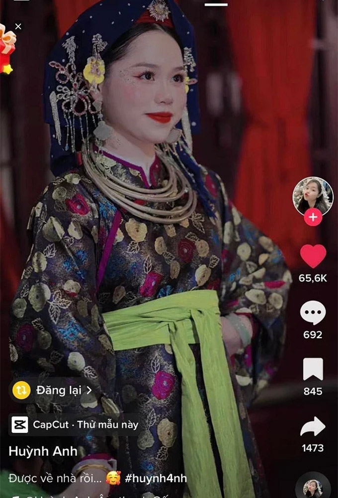 Hậu chia tay Quang Hải, hot girl Nha Trang gây chú ý với hình ảnh "Cô đồng" trên mạng xã hội 
