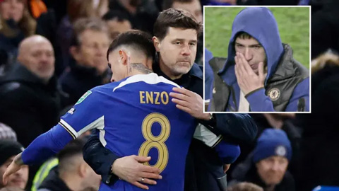 Enzo Fernandez rời sân chỉ sau 32 phút ở trận Chelsea vs Newcastle