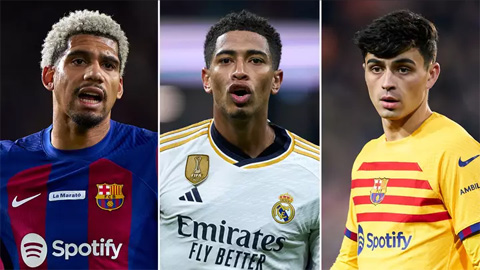 Barca và Real thống trị danh sách cầu thủ có điều khoản giải phóng 1 tỷ euro
