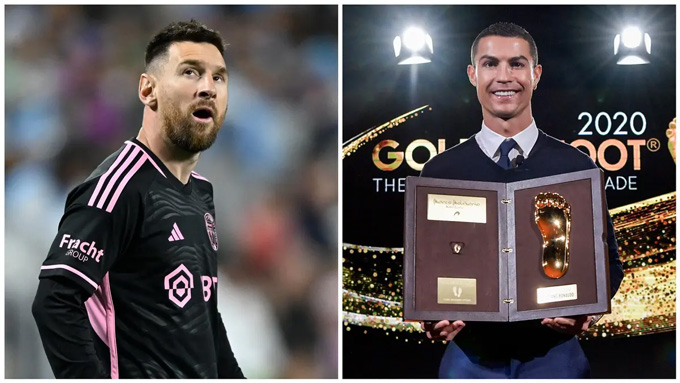 Golden Foot là danh hiệu cá nhân duy nhất mà Messi còn thiếu trong khi Ronaldo từng giành được vào năm 2020