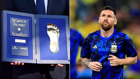 Golden Foot có thay đổi lớn giúp Messi có cơ hội giành giải
