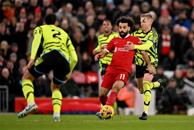 Nhưng Salah đã gỡ hòa cho Liverpool ngay trong hiệp 1