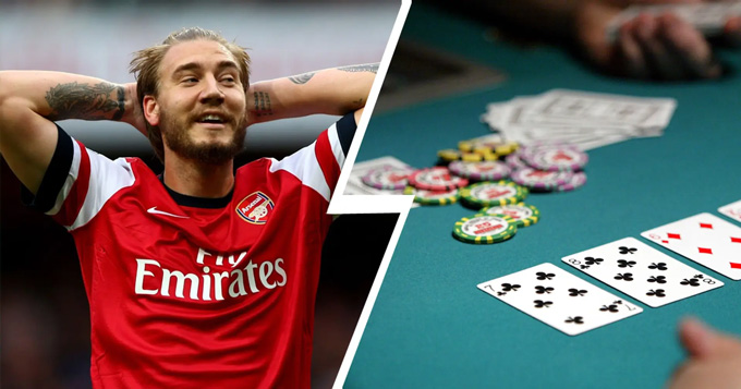 Bendtner từng thú nhận nghiện cờ bạc