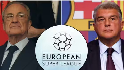 Barca và Real sẽ nhận được 1 tỷ euro nếu Super League ra đời