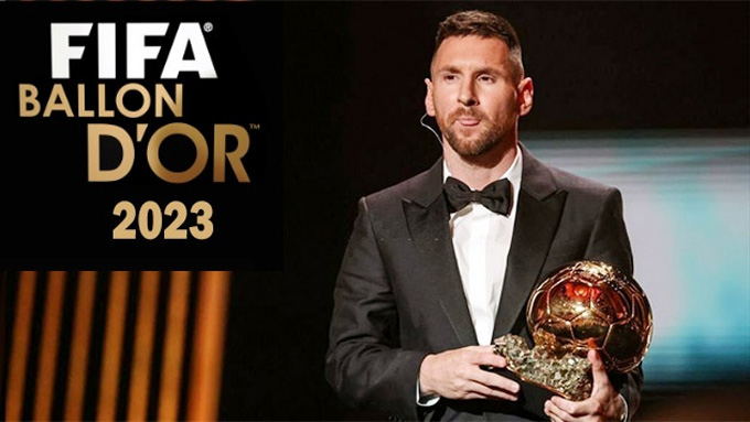 Dấu ấn lớn nhất của Messi trong năm 2023 là giành Quả Bóng Vàng lần thứ 8