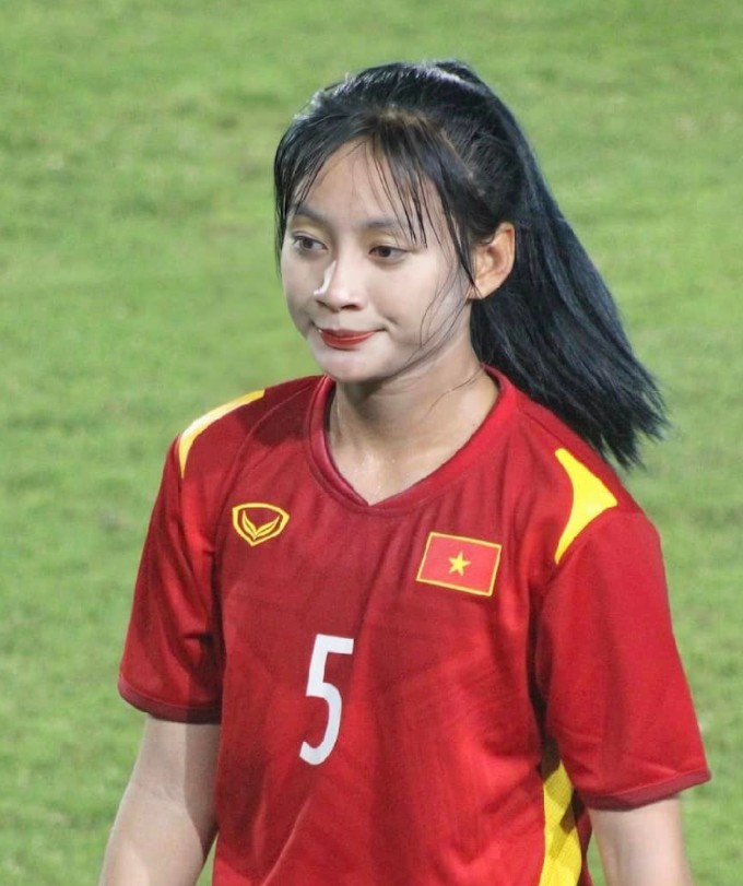 Lê Hồng Yêu đang là trụ cột của U17 nữ Việt Nam.