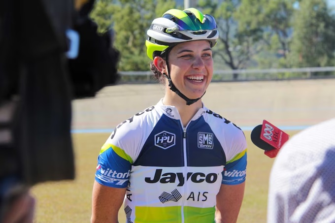 Melissa Hoskins từng là thành viên ĐT xe đạp Australia tham dự Olympic 2012