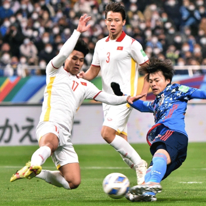 Mitoma khó kịp bình phục để ra sân gặp Việt Nam tại Asian Cup 2023