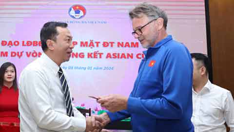 Chủ tịch VFF mong ĐT Việt Nam nỗ lực hết mình tại VCK Asian Cup 2023