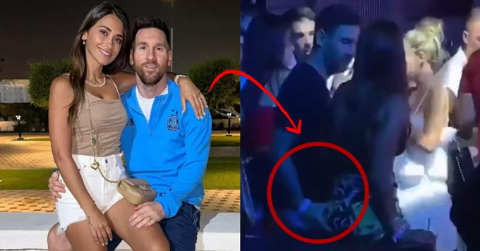 Messi gây bất ngờ với “bàn tay hư”