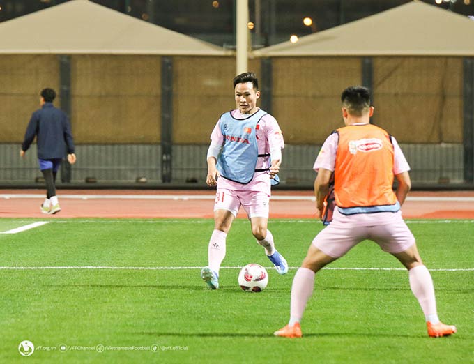 Sân tập của đội tuyển nằm trong hệ thống các sân tập được AFC lựa chọn sử dụng cho các đội tuyển tham dự VCK Asian Cup 2023 và trước đó cũng được FIFA sử dụng cho các đội tuyển tham dự World Cup 2022, nên rất chất lượng.