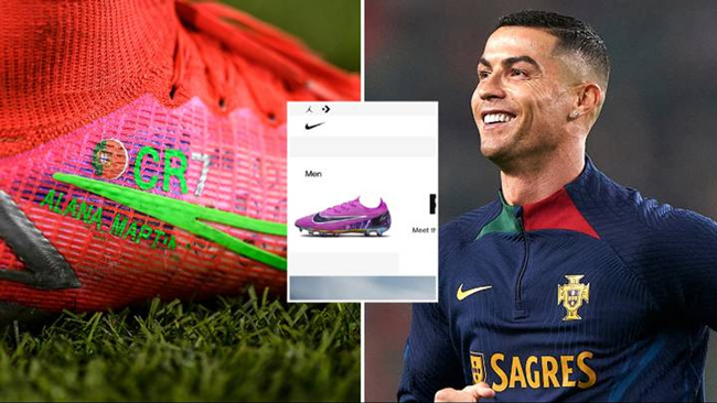 Cristiano Ronaldo nhận đặc quyền từ Nike