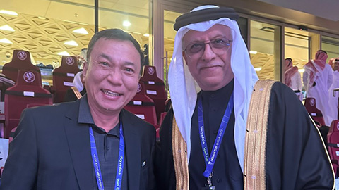 Chủ tịch VFF dự khai mạc VCK Asian Cup 2023