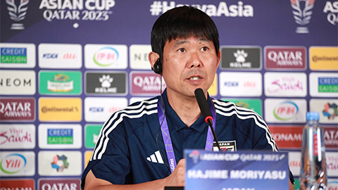HLV Nhật Bản sớm nghĩ đến chung kết Asian Cup dù chưa gặp Việt Nam