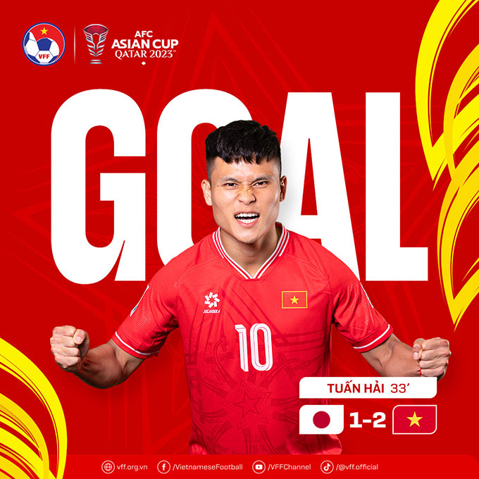 Tuấn Hải ghi bàn thắng cho ĐT Việt Nam 