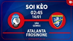 Soi kèo hot hôm nay 15/1: Tài góc hiệp 1 trận Atalanta vs Frosinone; Chủ nhà thắng kèo châu Á trận Auxerre vs Bordeaux