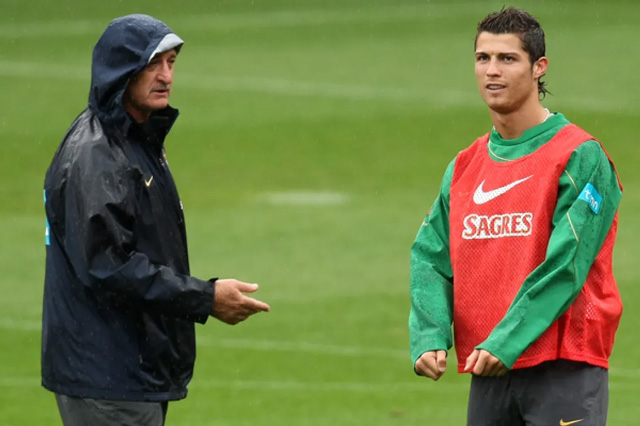 Scolari từng có thời gian dẫn dắt ĐT Bồ Đào Nha 