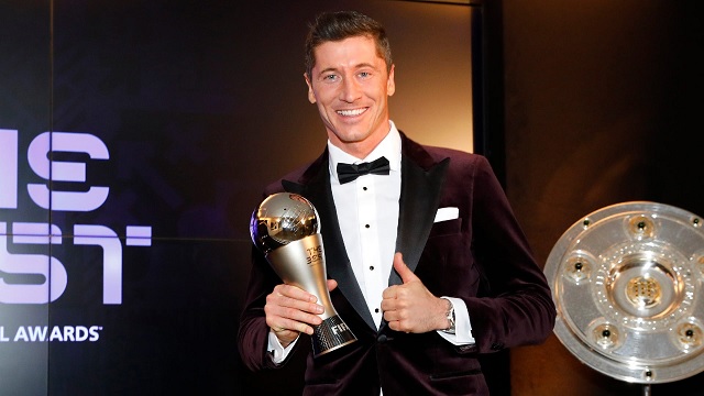 Lewandowski thắng giải The Best 2020