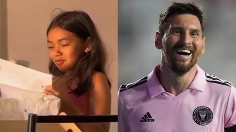 Đoạn video gây bão mạng về fan nhí của Messi 